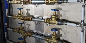 Installation plomberie pour placement de compteurs d'eau